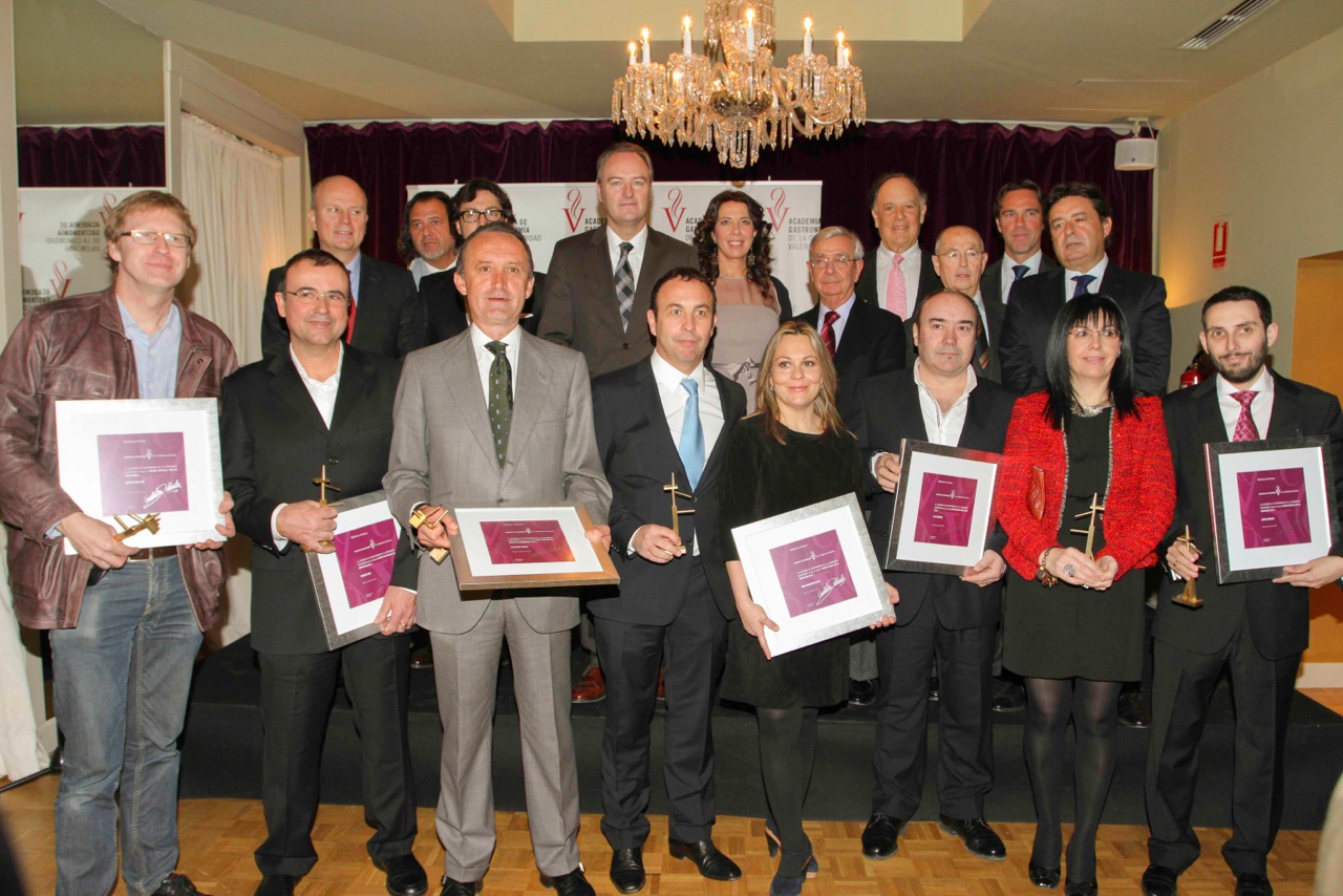 Premios academia de gastronomia comunidad valenciana